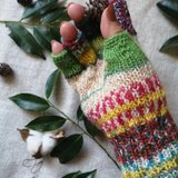 春色の指先フリー手袋