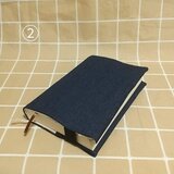 再販※BK135 デニムブックカバー②四六判&B6判