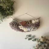 【一点もの】流木 ウィービング タペストリー 『愛くるしい羊の群れ』