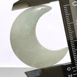 穴あきアゲート月形[m34] 15x15mm 34Cts　 ルース／天然石／カボション