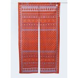 カンガの暖簾（のれん）伝統柄キストゥ 模様替え おしゃれ ドア キッチン 綿 室内 野外 アフリカ布