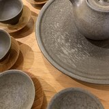 中国茶にもオススメ【お選びいただける】珠洲焼きの盃Ｈ-K