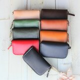 【名入れ無料】本革キーケース　全９色