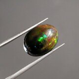 ファイヤーオパール（チョコレートオパール）天然石 ルース ハンドメイド素材 10月誕生石