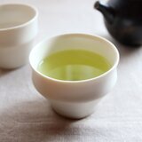 算盤珠汲み出し　白磁