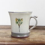 三彩マグカップ（紅葉）