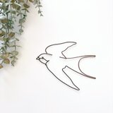 【 受注制作 】ツバメオーナメント Mサイズ