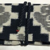 ８５７５　絵絣で作った和風財布・ポーチ