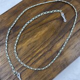 《ピスタチオ》「魅せる」タティングレースのグラスチェーン