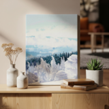 日本風景☆インテリアパネル｜キャンバスパネル｜蔵王連峰｜アートパネル｜イラスト・ギフト・インテリア・ウォールアート