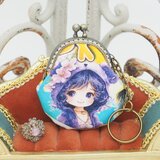 「Honey Baby 4」がま口バッグチャーム（口金5センチ)のコピー