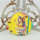 「Honey Baby 4」がま口ポーチ(口金8.5センチ)のコピーのコピー