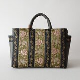 GREEN FRANCE RIBBON STANDARD BAG