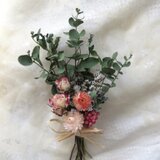 ＊new year企画＊ユーカリとバラのミニブーケ