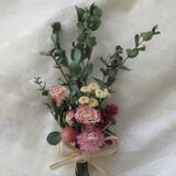 ＊new year企画＊ユーカリとバラのミニブーケB