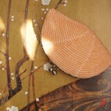 ばあば作 ✧ シードビーズの大きめがま口（春告草・2007）