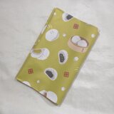 ブックカバー（新書plus）／ほっかほか～（黄）