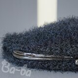 ばあば ♪ オトナなプチバッグ（SILVER SHAGGY・C1786）