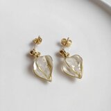 実りの種 耳飾り ゴールド standardsize