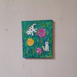 にゃんにゃんと　薔薇