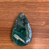 ドロップ型マラカイトルース