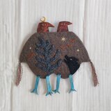 満月じゃないけれど ｜ 壁飾り