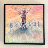 オリジナル絵画作品　タイトル／ アルペングロー