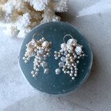 【K14gf】バイカオウレンのピアス［イヤリング］