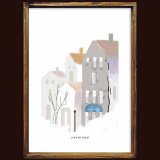 コーヒーショップ　送料無料 　あらゆるお部屋のポスター　イラスト　ポスター　アートポスター　アート/sei検索新着順　3909