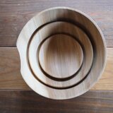 クスノキのoyakoボウル3点セット〈ガラスコーティング〉【v1882a.1883b.1884c】