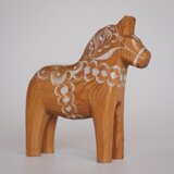 Dalahäst Dala Horse Oljad häst ダーラヘスト ダーラナホース オイル仕上げ ブラウン 13cm