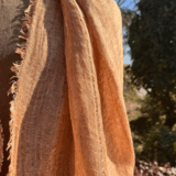 <訳有り＞リネン二重織ロングストール　K25129