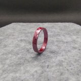 【緋銅】市松模様のリング