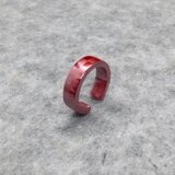 【緋銅】市松模様のイヤーカフ