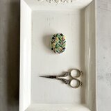 オリーブのウッドブローチ(カラフル)