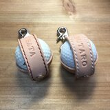 本革 名前入り ゴルフボールケース