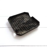 珍しい ポプラの我谷盆　小さい可愛らしいサイズ　墨染め