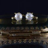 #1080E Silver925パールのつぶつぶピアス