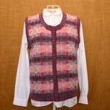 前開きのベスト