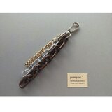 チェーンのしゃらしゃらチャーム（チョコ）