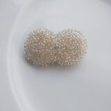 刺繍ブローチ　チョウチョ