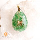 大天使ラファエルのペンダント しずく エメラルド phdr1001eme [在庫なしの場合は受注制作]