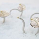 【H様オーダーメイド用】星/ダイヤモンドピアス