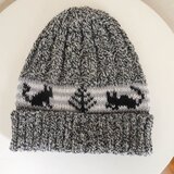 ぴったりニット帽（しましまねこさん）