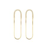 スレンダーアーチロングピアス 即購入可 20251101-019