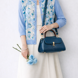 本革手作りのショルダーバッグ 総手縫い手持ち 肩掛け 2WAY 鞄