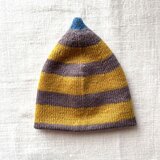 シマシマやわらかあったか帽