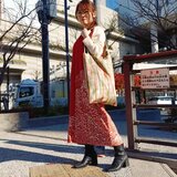 KIMONO！着物リメイクのトートバッグ （01691）