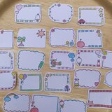 母子手帳シール　マタニティフレークシール　メモシール