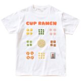 『カップラーメン』　半袖Tシャツ　メンズ　レディース　カラーバリエーション